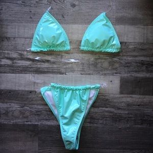 Turquoise Bikini Set